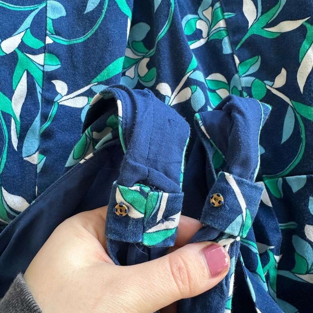 Draper James Floral Knot Shoulder Dress - Picture 6 of 8